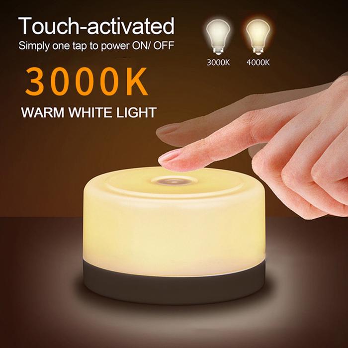 Led Touch Sensor Night Light Usb Charging Portable Long Endurance Lamp Baby  Nursery Breastfeeding Rechargeable Kids Mini Bedside