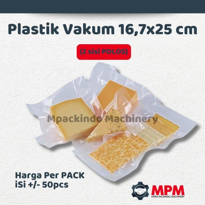 Gambar Plastik Vacuum 16,7 x 25 cm, Vacum Bag, Plastic Vakum READY !! - Isi 50pcs dari Mpackindo Machinery undefined Tokopedia
