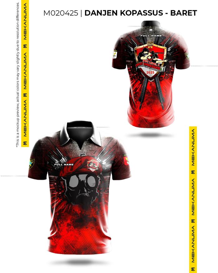Gambar M020425 | Danjen Kopassus Baret - M, Oblong dari Mekanuma undefined 2 Tokopedia