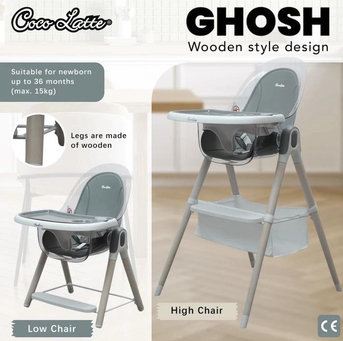 Baby Highchair High Low Chair Baby Jual Cocolatte Ghosh Baby High