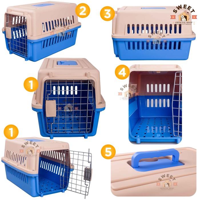 Promo (Gojek-Grab)Pet Cargo Xl Jumbo-Pet Carrier (Bonus Tray