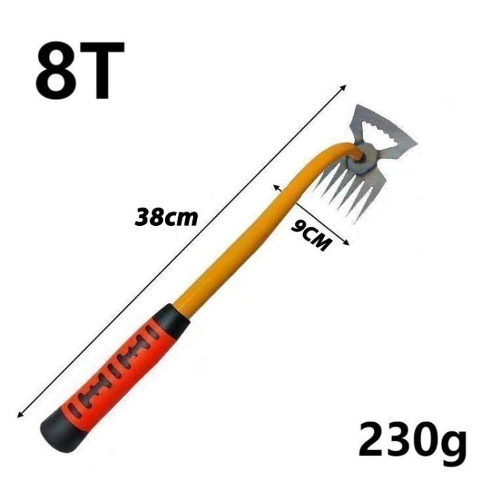 Gambar Alat Pencabut Mencabut Rumput Liar Di Halaman Rumah 6/8/11 Gigi Untuk Keperluan Taman/Penyiangan Alat Multiguna - 8T Kuning dari MindooToko undefined Tokopedia