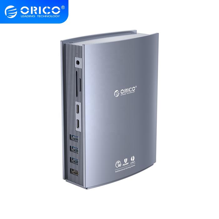 Jual ORICO 15 In Multi Port H D M I TF/SD Card 40Gpbs Dual