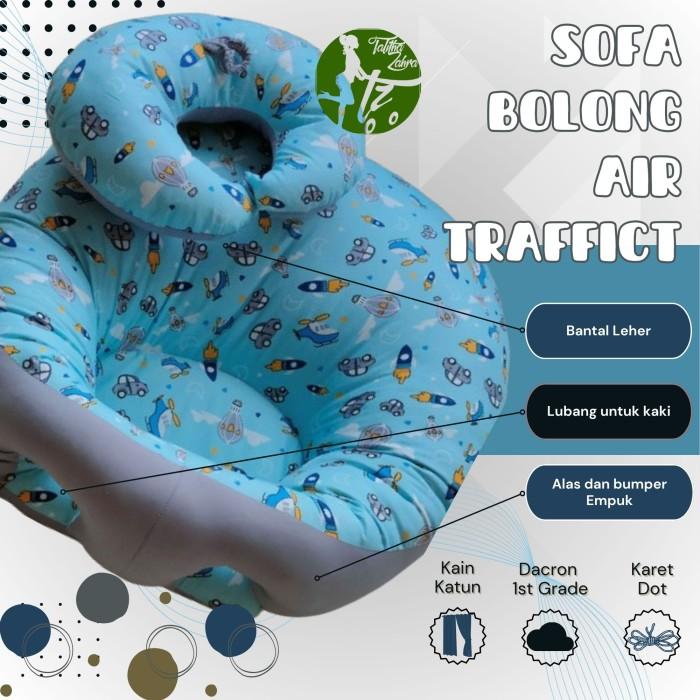 Gambar Sofa bayi bolong kaki plus bantal leher menyusui free tas mika - Air Traffic - Air Traffic dari Pilihan BundaAyah undefined Tokopedia