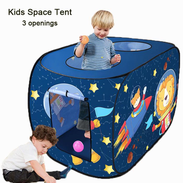 Jual Space Astronaut Themed Game Play Tent House Toy for Kids
