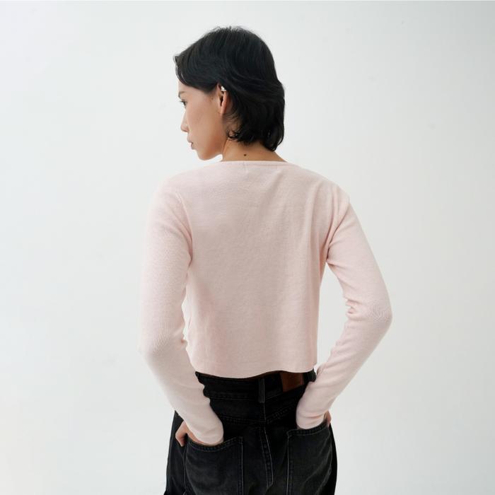 Gambar CELCIUS WOMAN Button Front Knitted Cardigan I31000008W Peach - XL dari Celcius Men undefined Tokopedia
