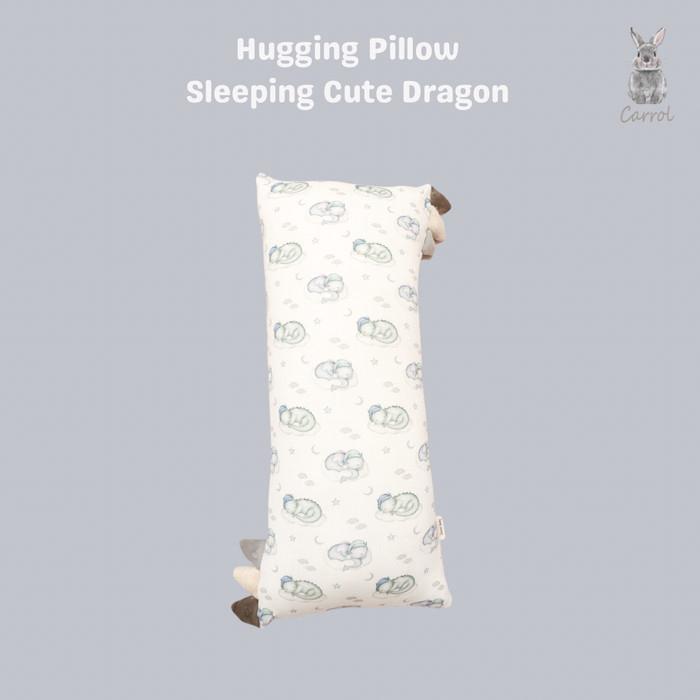 Gambar Mm'' Carrol Baby Hugging Pillow Baby Size - Bantal Baby Tencel - Sleeping Animals Collections - Sleeping Dragon, Case Only dari jui shop1 undefined Tokopedia