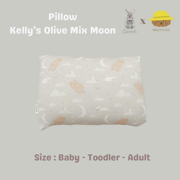 Gambar Mm'' Carrol Baby X Kelly'S.Co Pillow Adult Size - Bantal Dewasa Tencel - Carrol X Kelly'S.Co Collections - Olive Mix Moon, Case Only dari jui shop1 undefined Tokopedia