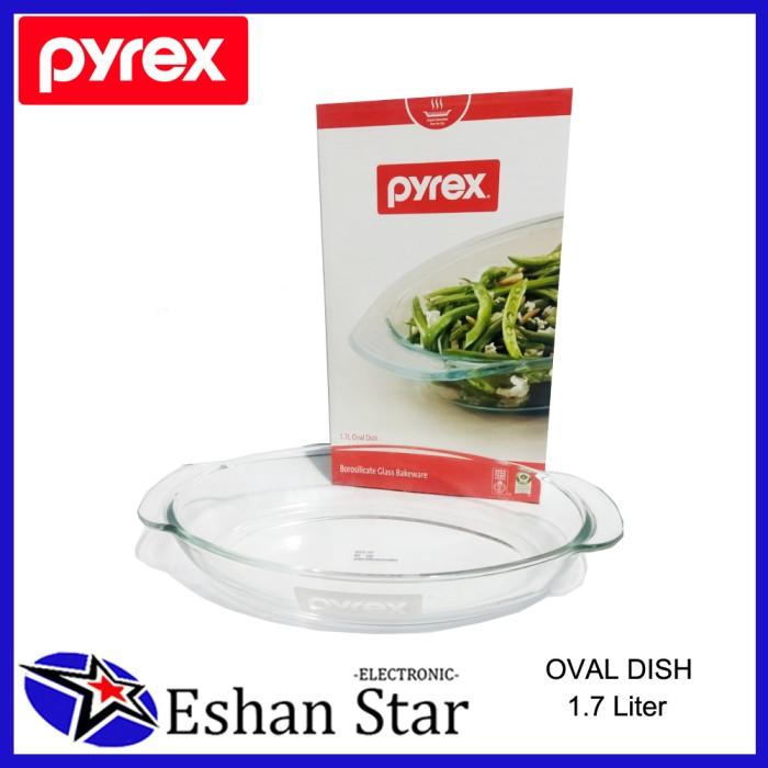 Jual READY Pyrex Oval Dish Loyang Baking Tempered Glass