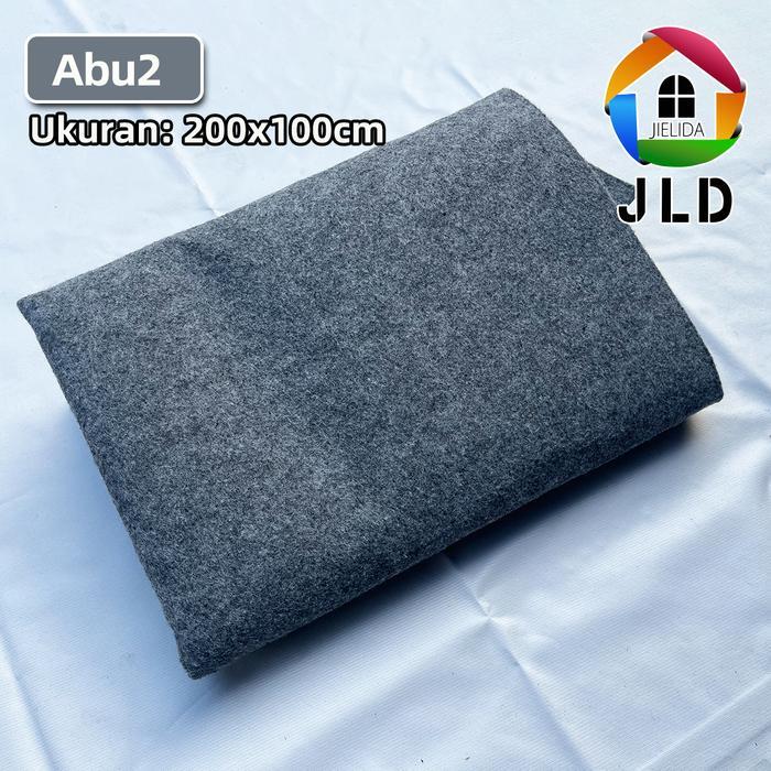 Gambar JieLiDa Karpet Geotextile Non Woven Vertical Garden/ Karpet Konten murah Ukuran 100x200cm tebal 3mm - Abu2 dari sunvokong undefined Tokopedia