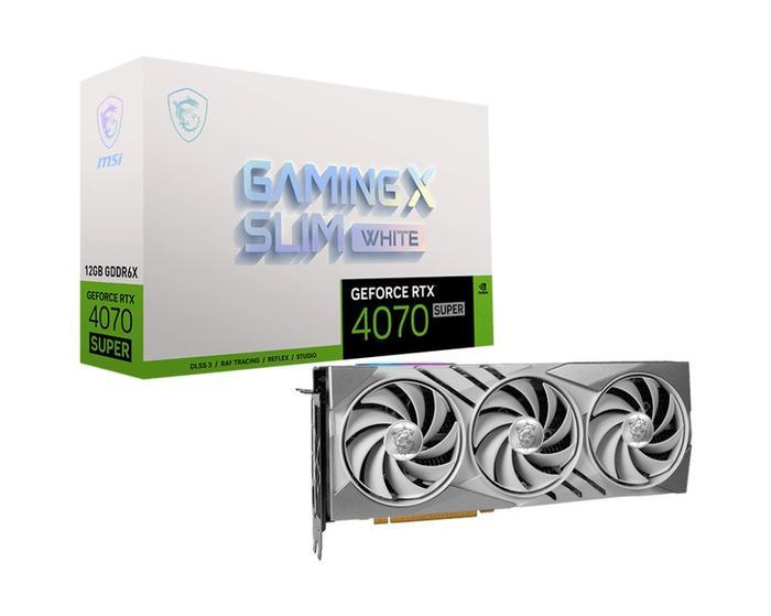 Jual Mm'' Msi Rtx 4070 Super 12Gb Gaming X Slim White Gddr6X 4070S