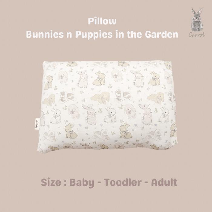 Gambar Mm'' Carrol Baby Pillow Adult Size - Bantal Dewasa Tencel - Sleeping Animals Collections - Bunnies Puppies, Pillow Case dari jui shop1 undefined Tokopedia