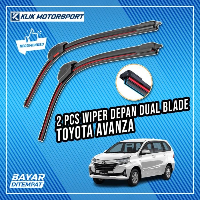 Gambar Dual Wiper Blade Toyota Grand New Avanza 2017 - 2019 Wiper Mobil 2 Pcs - 2017 - 2021 dari saepudinan777 undefined Tokopedia