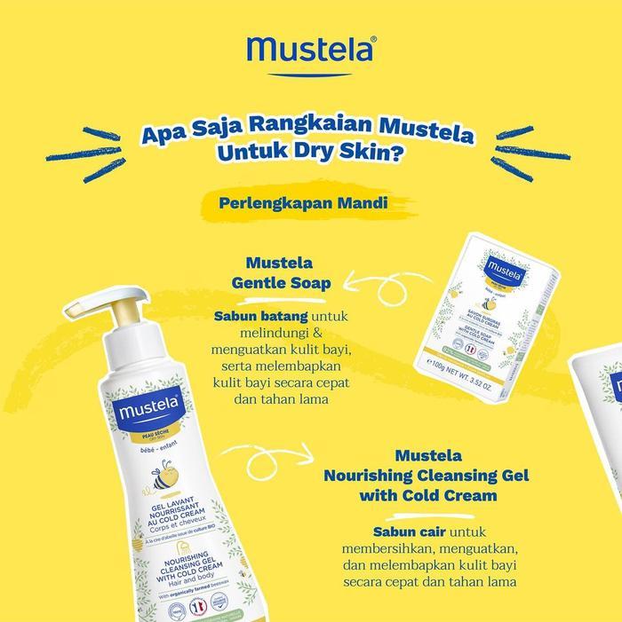 Mustela Nourishing Body Lotion With Cold Cream Pelembab Kulit Anak Bayi  Kering 200ml