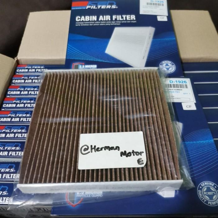 Gambar Saringan Filter Ac Ken Carbon-C Honda New Jazz City Freed Brio Brv Hrv - D1926 CP Brown dari saepudinan777 undefined Tokopedia
