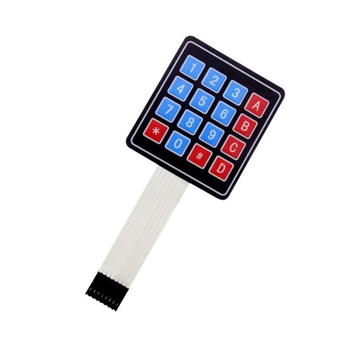 Gambar Keypad Arduino 4x4 / Keypad Membran / Keypad Pertamini Pom Mini Custom - biru hitam dari Million-K undefined Tokopedia