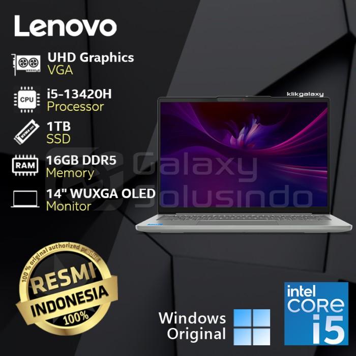 Promo Lenovo Ideapad Slim 14IRH10 0QID Intel Core i5-13420H 1TB
