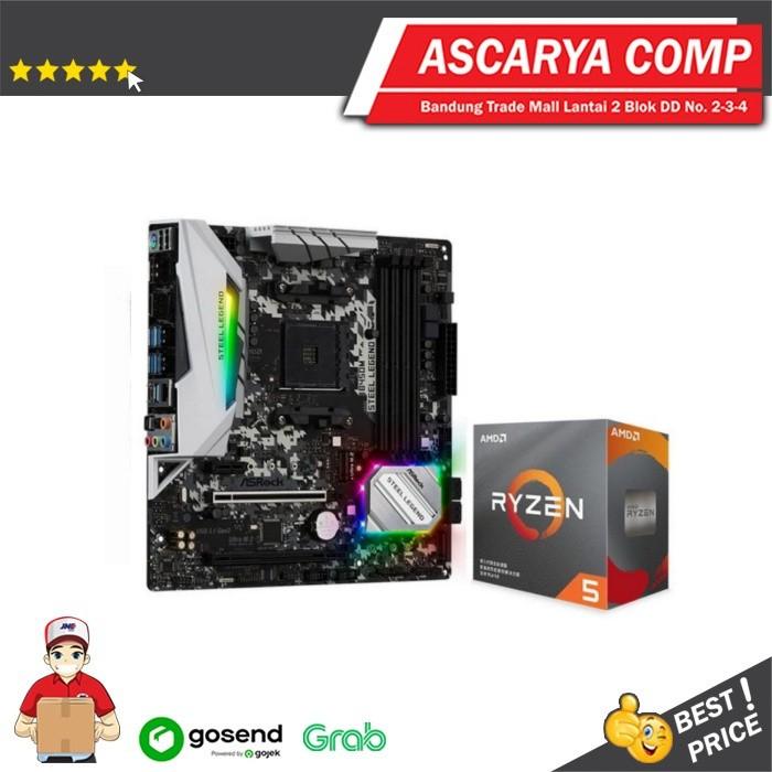 ryzen5 5600G ＋ b450m steel legend CPUセット Ryzen Steel 5600g Pc