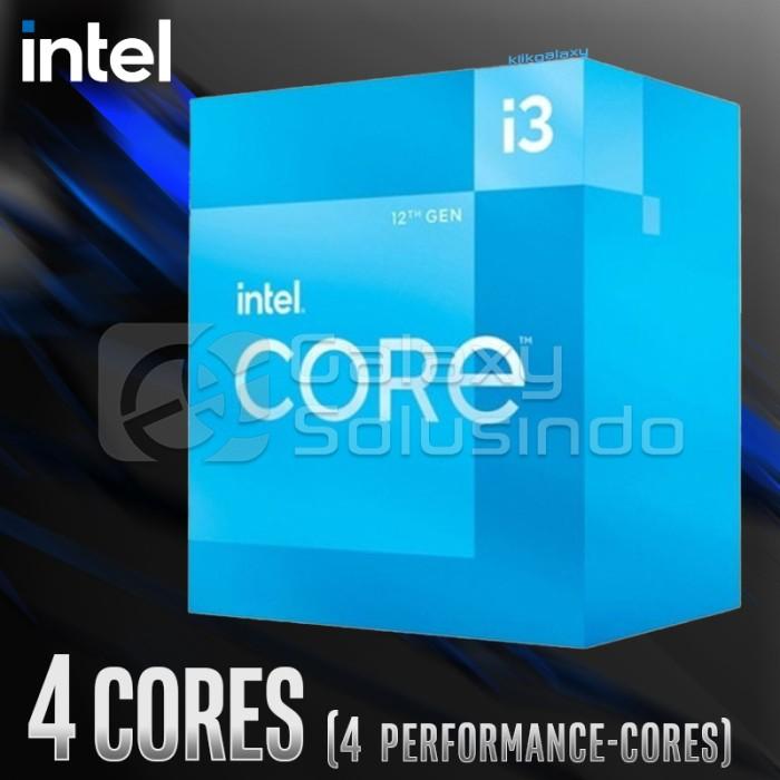 Promo Intel Core i3-12100 LGA1700 4 Core 8 Thread Alder Lake