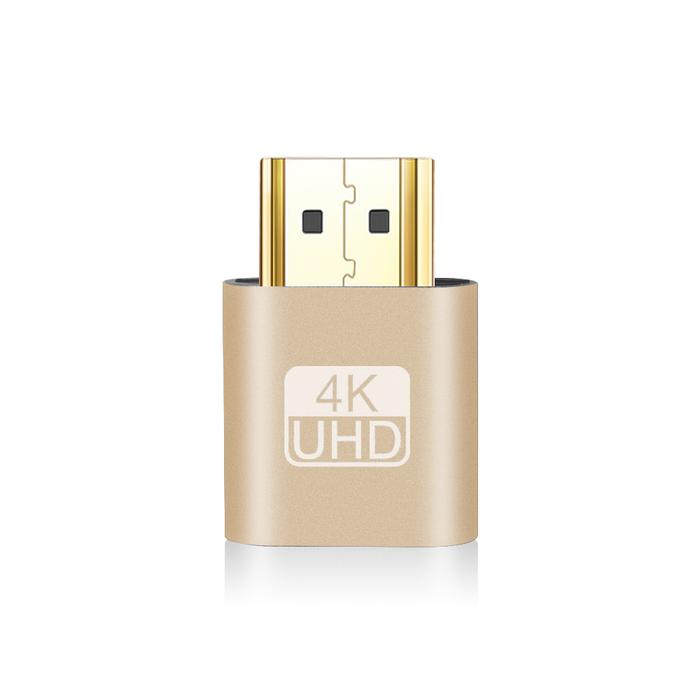Jual VGA Virtual Display Adapter 4K HDMI-compatible DDC EDID
