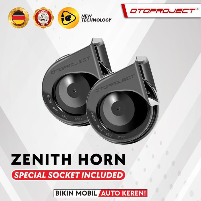 Gambar Otoproject Zenith Horn Klakson Mobil Kelakson Keong + Socket (2 Pcs) Toyota/Honda/Hyundai - TOYOTA dari saepudinan777 undefined Tokopedia