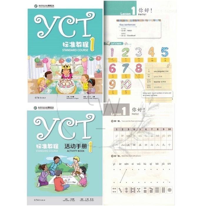 Gambar BUKU CETAK YCT Standard Course 1 2 3 4 5 6 Textbook & Activity Book - Level 1, Textbook dari SmartKid Books undefined Tokopedia