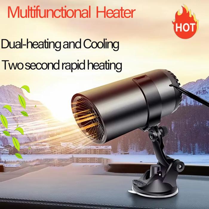 Jual 12V 150W Car Heater Portable Electric Heating Fan Automatic