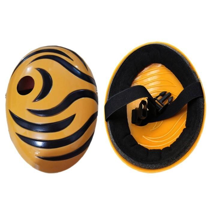 Gambar Topeng Uchiha Obito Cosplay Obito Mask Cosplay Anime Full Face Mask - Kuning dari Mall-Hoki undefined Tokopedia