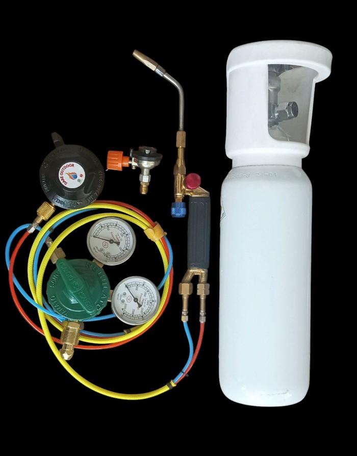 Gambar Welding Torch Alat Blender Las Mini Alat Las Gas Oksigen Blander Las Karbit - Tipe B Komplit dari Toko Avilora undefined Tokopedia