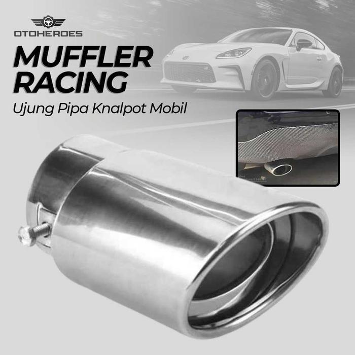 Gambar Muffler Ujung Pipa Knalpot Mobil Racing - PQG-001 - Silver dari SEVEN CORPS undefined Tokopedia