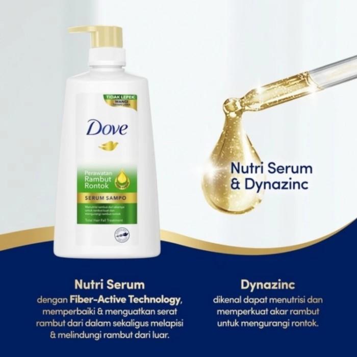 Jual PROMO TERMURAH DOVE HAIR FALL SERUM SHAMPOO RAMBUT RONTOK