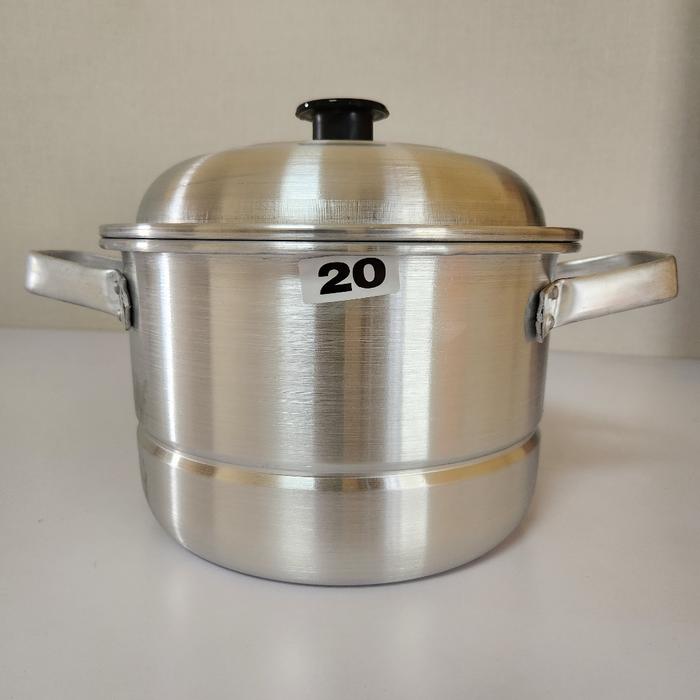 Gambar Baru Panci Kukusan Kecil Dandang 20,22,24 Cm Aluminium Panci Serba Guna / Panci Langseng / - 20 CM KUKUSAN dari Pawon Kita Store undefined Tokopedia