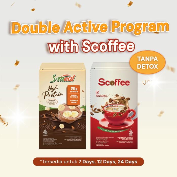 Gambar Slimsure - Bundling Double Active | Paket Bundling Penurun Berat Badan - Paket Diet - Penjaga Nafsu Makan - DAP NODETOX SCF, 7 DAYS dari Slimsure Official undefined Tokopedia