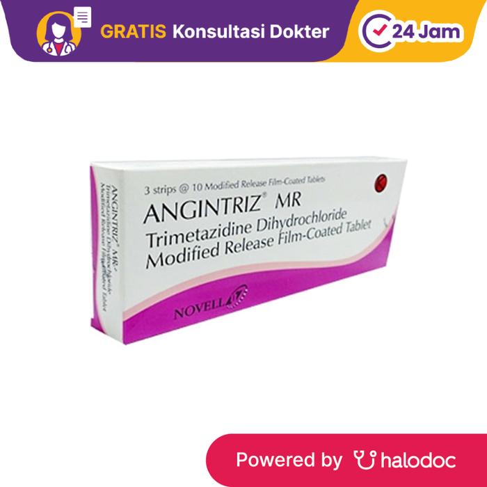 Gambar Angintriz MR 10 Tablet - Obat Jantung - Halodoc dari Apotek Halomedika Cicendo undefined Tokopedia