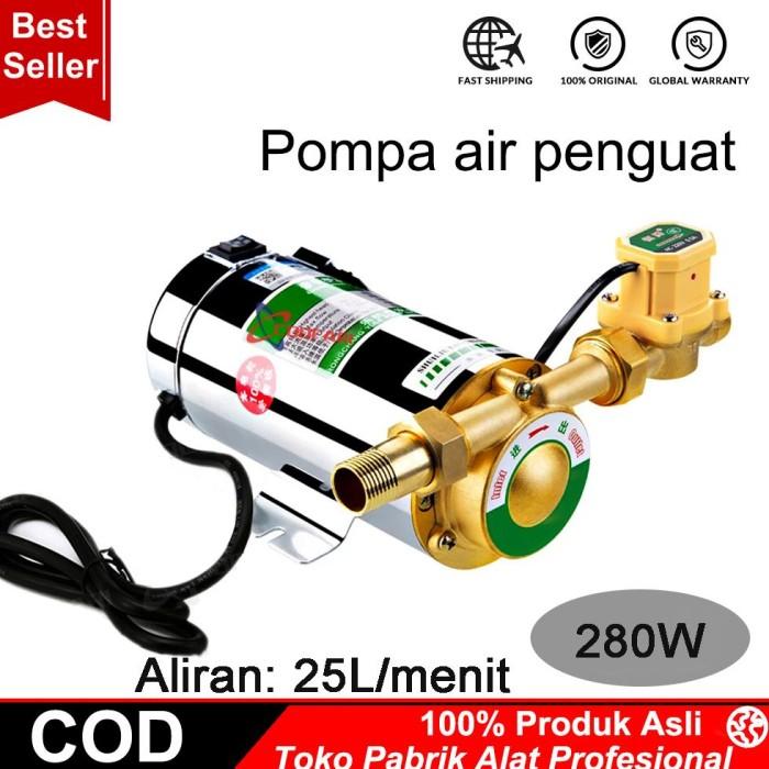 Gambar Pompa Pendorong Tekanan Air Booster Pump 100Watt 180Watt 300Watt Mesin Pompa Otomatis (Terbaik) - 300W dari Bengkuring Market undefined Tokopedia