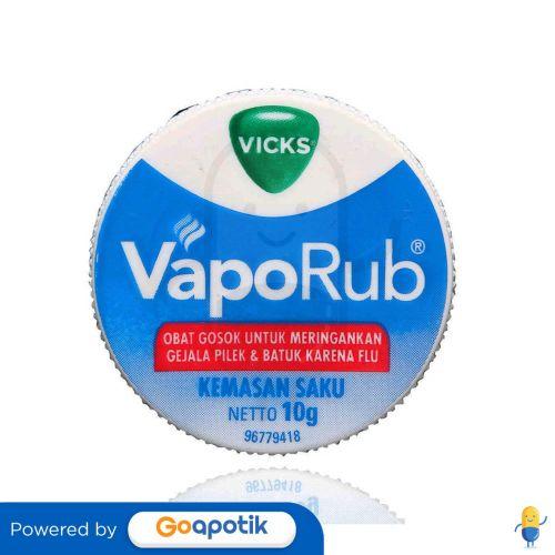 Gambar VICKS VAPORUB POT 10 GRAM dari Apotek Berkah Medica by GoApotik undefined Tokopedia