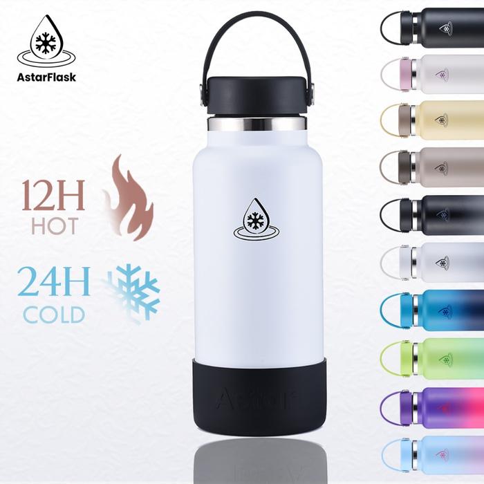Gambar AstarFlask 590ml/950ml Sport Botol Air Tumbler Olahraga Stainless Tumbler Kopi Tahan Panas 24 Jam Termos Air Panas Premium Quality - White 950ml dari FITRI Shop 234 undefined Tokopedia
