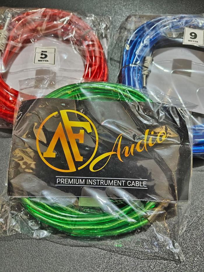 Gambar Kabel Gitar AFSTUDIO Buatan Lokal Berkualitas Low Noise - Panjang Kabel 3 5 9 Meter dari damaiindah31 undefined Tokopedia