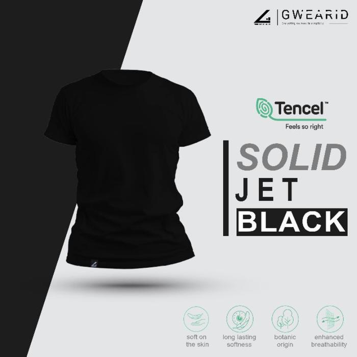 Gambar Super Murah! Kaos Polos GwearID Cotton Tencel Premium Part 2 Sale - Jet Black, M dari GremouryBest undefined Tokopedia