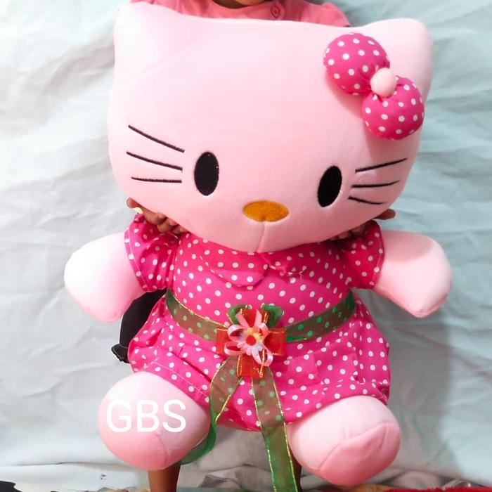 Jual PROMO TERMURAH Kado anak virall Boneka hello Kitty pita