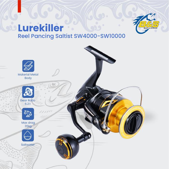 Jual LUREKILLER Reel Pancing SALTIST SW4000/5000/6000/10000 RP001