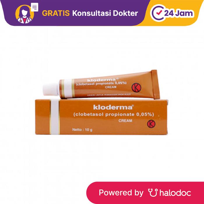 Gambar Kloderma 0.05% Cream 10 g - Obat Dermatitis & Eksim - Halodoc dari Apotek Halomedika Kp Rambutan undefined Tokopedia