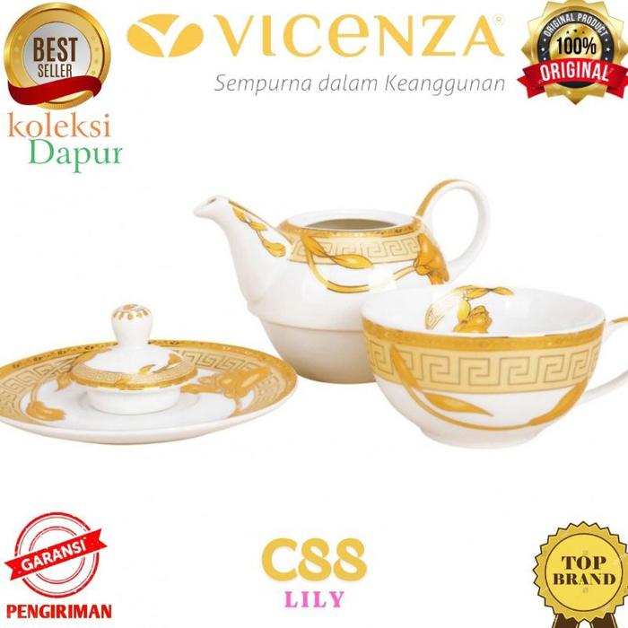 Gambar (Langsung Diproses) Perangkat mangkuk merek Vicenza B410 motif Lily wadah saji Es Buah atau Sup wl Set dengan ukurannya yang besar 5000 ml cocok menjadi wadah saji minuman, dilengkapi 12 dengan mangkuk besar kecil untuk prasmanan serta centong dan 12 dari ptduangivanii undefined Tokopedia