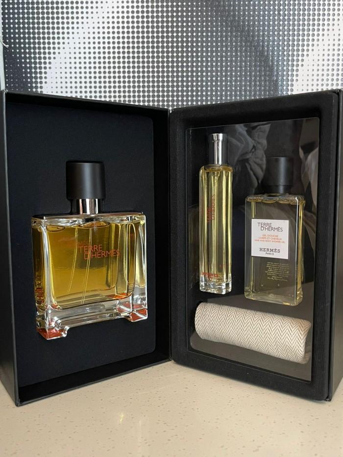 Jual Parfum Hermes Terre Pure Parfum EDP 75ml Set Original