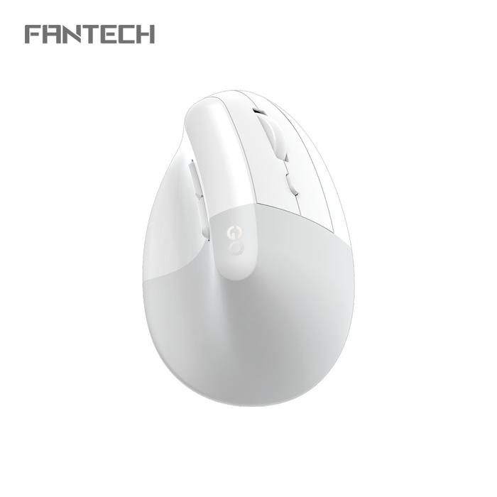 Gambar FANTECH W195 / W-195 / W195R / W195-R GO COMFY WIRELESS DUAL CONNECTION VERTICAL MOUSE OFFICE KANTOR SILENT CLICK MOUSE - W195, Hitam dari GGSTORESBY undefined Tokopedia