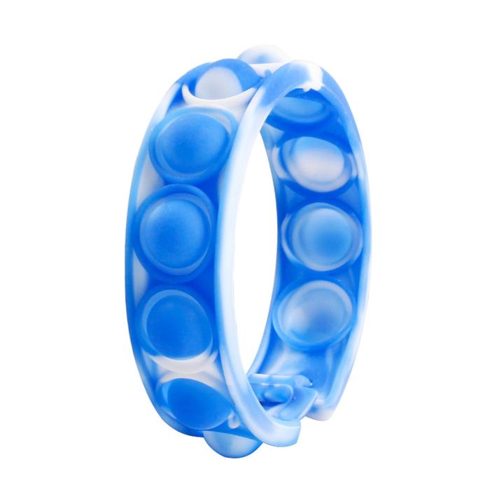 Gambar pops bubble simple dimple toy its fidget anti stress relief colorful silicone bracelet anxiety sensory  autism adhd children dari bludbangos store undefined Tokopedia