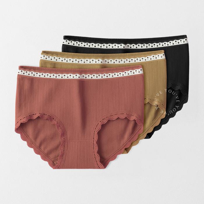 Gambar You've (YouHave) Celana Dalam Panty Pakaian Dalam Wanita CD 300038 1PCS - MULTICOLOR dari YouHave Store Kota Administrasi Jakarta Utara Tokopedia