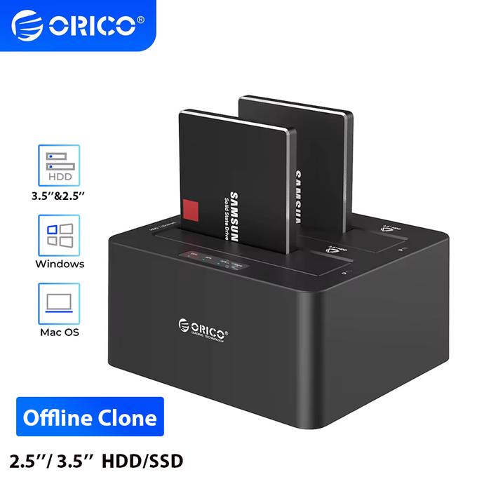 Jual ORICO inch Hard Drive Docking Station SATA HDD SSD