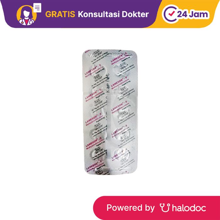 Gambar Lameson 8 mg 10 Tablet - Anti Inflamasi - Halodoc dari Apotek Mitra Medika Batubulan Bali undefined Tokopedia