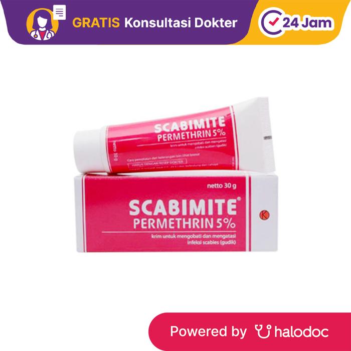 Gambar Scabimite 5% Cream 30 g - Obat Scabies - Halodoc dari Apotek Halomedika Cicendo undefined Tokopedia